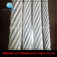 8*19S +FC, 8*19S+IWR,8*19W+FC,8*19W+IWR Elevator Steel Wire Rope