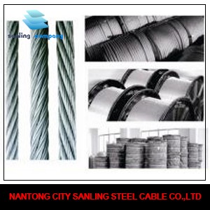 8*19S +FC Escalator Steel Wire Rope